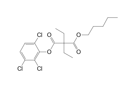 Diethylmalonic acid, pentyl 2,3,6-trichlorophenyl ester