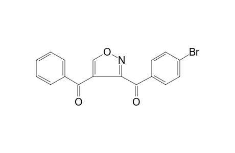 Methanone, (4-bromophenyl)(4-benzoyl-3-isoxazoyl)-