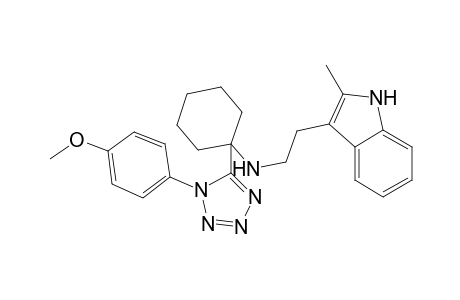 1H-indole-3-ethanamine, N-[1-[1-(4-methoxyphenyl)-1H-tetrazol-5-yl]cyclohexyl]-2-methyl-