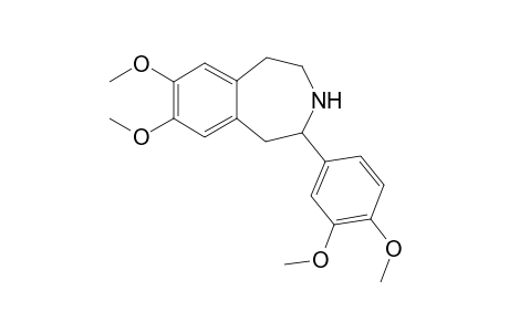 2-(3,4-dimethoxyphenyl)-7,8-dimethoxy-2,3,4,5-tetrahydro-1H-3-benzazepine