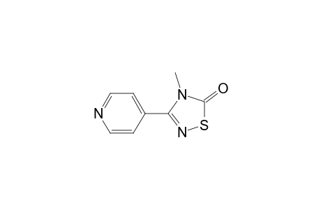 4-Methyl-3-(4-pyridyl)-1,2,4-thiadiazol-5-one