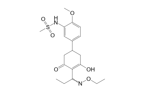 Methanesulfonamide, N-[5-[4-[1-(ethoxyimino)propyl]-3-hydroxy-5-oxo-3-cyclohexen-1-yl]-2-methoxyphenyl]-