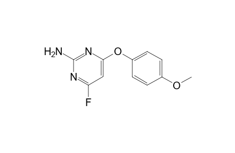 2-Pyrimidinamine, 4-fluoro-6-(4-methoxyphenoxy)-