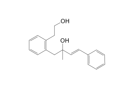 (E)-1-[2-(2-Hydroxyethy)phenyl]-2-methyl-4-phenyl-3-buten-2-ol