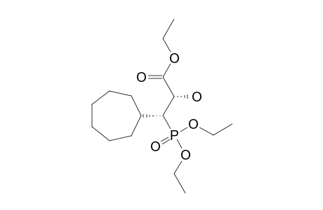 SYN-ETHYL-3-CYClOHEPTYL-3-(DIETHOXYPHOSPHORYL)-2-HYDROXYPROPANOATE