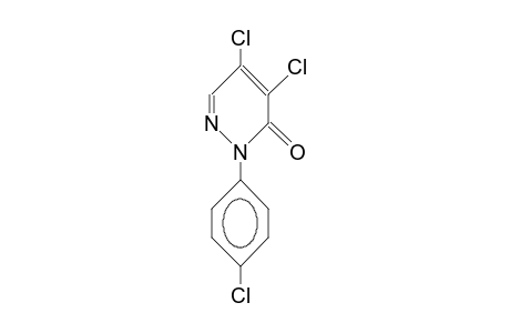 2-(p-CHLOROPHENYL)-4,5-DICHLORO-3(2H)-PYRIDAZINONE
