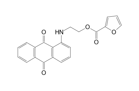 2-Furancarboxylic acid, 2-[(9,10-dihydro-9,10-dioxo-1-anthracenyl)amino]ethyl ester