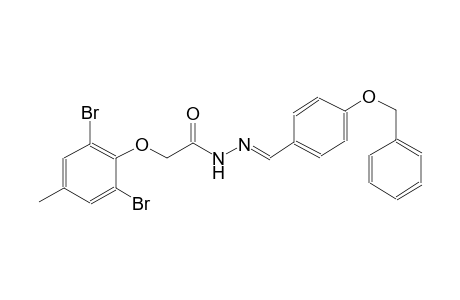 acetic acid, (2,6-dibromo-4-methylphenoxy)-, 2-[(E)-[4-(phenylmethoxy)phenyl]methylidene]hydrazide