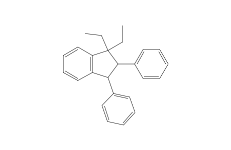 1,1-Diethyl-2,3-dihydro-2,3-diphenyl-1H-indene