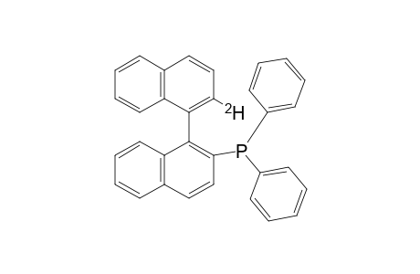 2'-DEUTERIO-2-DIPHENYLPHOSPHINO-1,1'-BINAPHTHYL