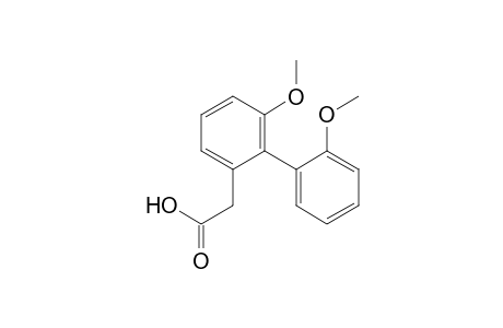 2-(Carboxymethyl)-2',6-dimethoxybiphenyl