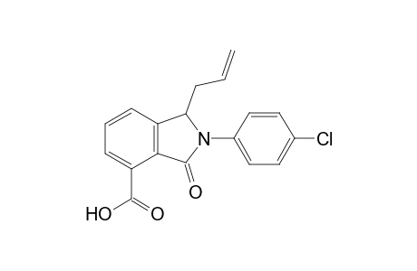 1-Allyl-2-(4-chlorophenyl)-3-keto-isoindoline-4-carboxylic acid