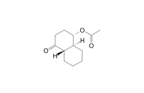 (1S,5S,6S)*-5-acetoxybicyclo[4.4.0]decan-2-one