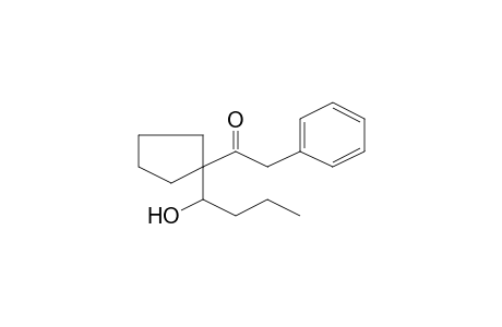 1-[1-(1-Hydroxy-butyl)-cyclopentyl]-2-phenyl-ethanone