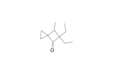 5,5-Diethyl-4-methyl-6-spiro[2.3]hexanone