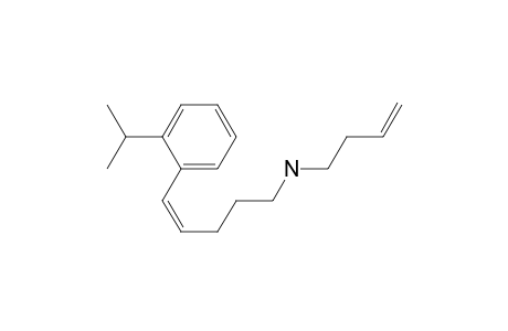 cis-N-(But-3-enyl)-5-(isopropylphenyl)pent-4-enylamine