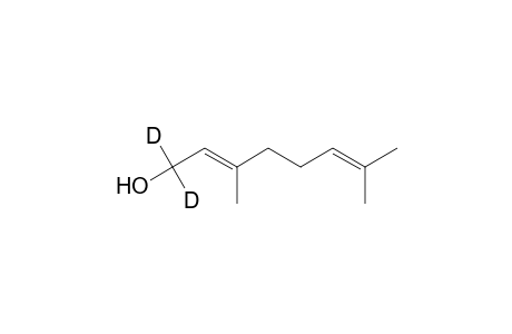 2,6-Octadien-1,1-D2-1-ol, 3,7-dimethyl-, (Z)-