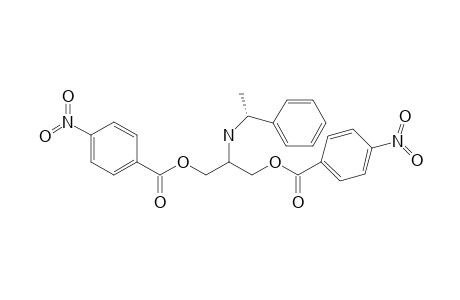 (.alpha.R)-2-(.alpha.-Methylbenzyl)amino-1,3-propyl di-4-nitrobenzoate