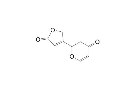 2-(5-keto-2H-furan-3-yl)-2,3-dihydropyran-4-one