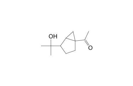 Ethanone, 1-[4-(1-hydroxy-1-methylethyl)bicyclo[3.1.0]hex-1-yl]-