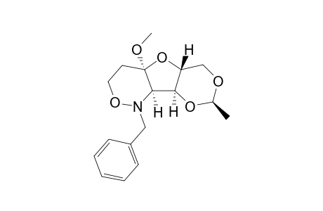 (4A-R,5A-R,8R,9A-S,9B-R)-1-BENZYL-4A-METHOXY-8-METHYL-3,4,4A,5A,6,8,9A,9B-OCTADIHYDRO-1H-[1,3]-DIOXINO-[4',5':4,5]-FURO-[3,2-C]-[1,2]-OXAZINE