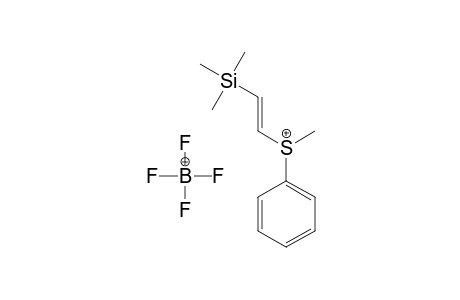 Methyl-[2-(trimethylsilyl)ethenyl]phenylsulfonium tetrafluoroborate