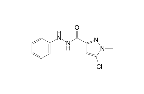 5-chloro-1-methylpyrazole-3-carboxylic acid, 2-phenylhydrazide