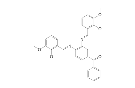 [3,4-BIS-[(2-HYDROXY-3-METHOXYBENZYLIDENE)-AMINO]-PHENYL]-PHENYLMETHANONE