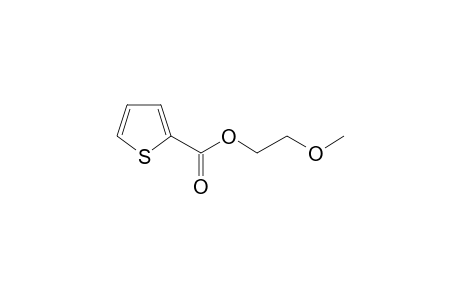 2-Thiophenecarboxylic acid, 2-methoxyethyl ester