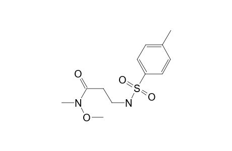 N-Methoxy-N-methyl-3-(4-methylphenylsulfonamido)propanamide