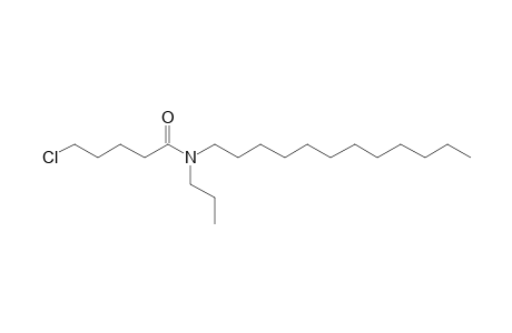 Valeramide, 5-chloro-N-propyl-N-dodecyl-