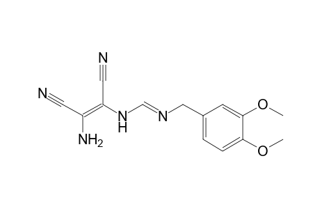 N-[(Z)-2-amino-1,2-dicyano-vinyl]-N'-veratryl-formamidine