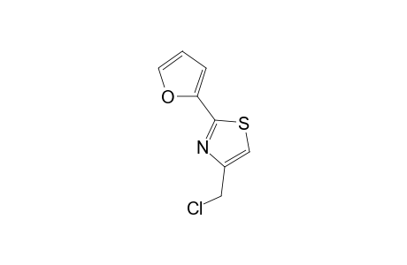 4-(chloromethyl)-2-(2-furyl)-1,3-thiazole