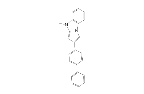 2-(4-Biphenylyl)-4-methyl-4H-pyrrolo[1,2-a]benzimidazole