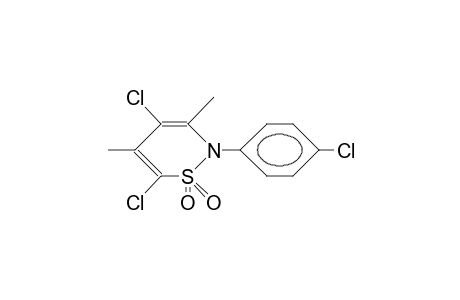 1,3-Dichloro-2,4-dimethyl-N-(4-chloro-phenyl)-1,3-butadiene-1,4-sultame