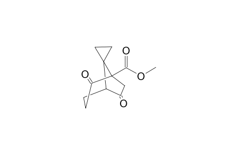 Methyl spiro[cyclopropane-1,8'-bicyclo[3.2.1]octane-2',6'-dione]-1'-carboxylate