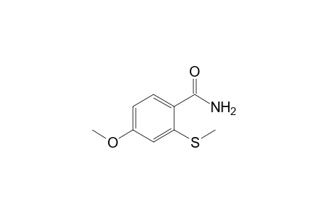 4-Methoxy-2-(methylthio)benzamide