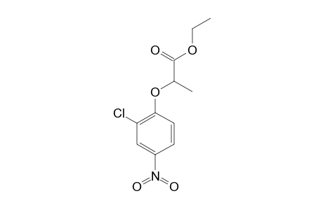2-(2-chloro-4-nitrophenoxy)propionic acid, ethyl ester