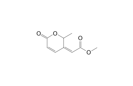 Methyl (2-methyl-6-oxo-6H-pyran-3-ylidene)acetate