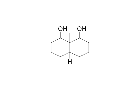 8a-Methyl-decahydro-naphthalene-1,8-diol