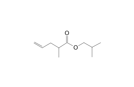 4-Pentenoic acid, 2-methyl-, isobutyl ester