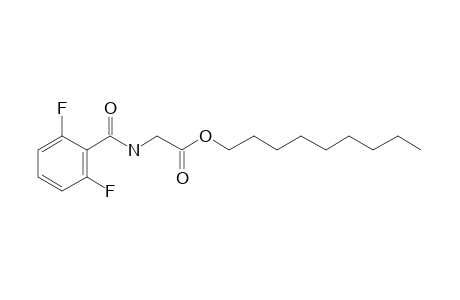 Glycine, N-(2,6-difluorobenzoyl)-, nonyl ester