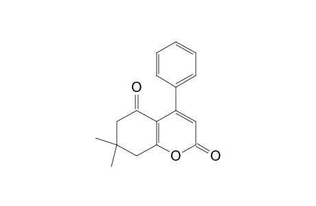 7,8-dihydro-7,7-dimethyl-4-phenyl-2H-1-benzopyran-2,5(6H)-dione