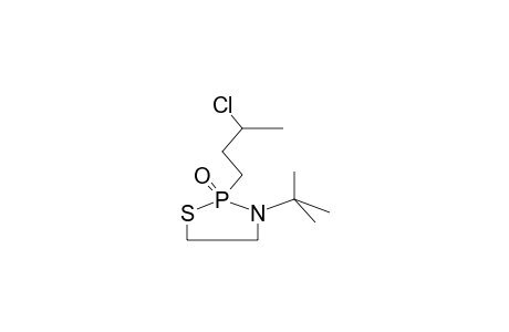 2-(3-CHLOROBUTYL)-2-OXO-3-TERT-BUTYL-1,3,2-THIAZAPHOSPHOLANE