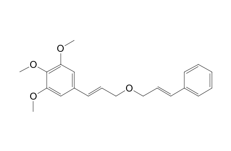 1,2,3-trimethoxy-5-[(E)-3-[(E)-3-phenylprop-2-enoxy]prop-1-enyl]benzene