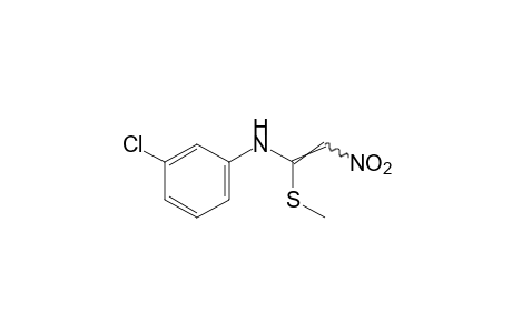 m-chloro-N-[1-(methylthio)-2-nitrovinyl]aniline
