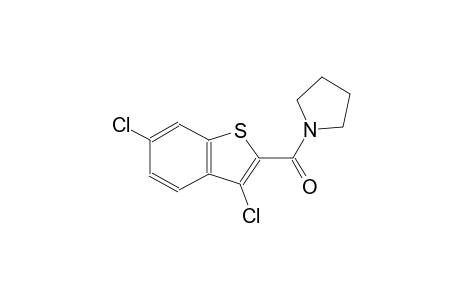 1-[(3,6-dichloro-1-benzothien-2-yl)carbonyl]pyrrolidine