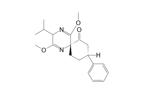 (4' R)-2,5-Dihydro-3,6-dimethoxy-2-isopropylpyrazine-5-spiro[4'-phenylcyclohexan-2'-one]