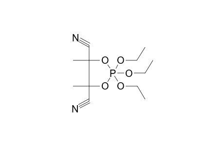 2,2,2-TRIETHOXY-4,4-DIMETHYL-4,4-DICYANO-1,3,2-DIOXAPHOSPHOLANE