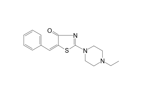 (5E)-5-benzylidene-2-(4-ethyl-1-piperazinyl)-1,3-thiazol-4(5H)-one